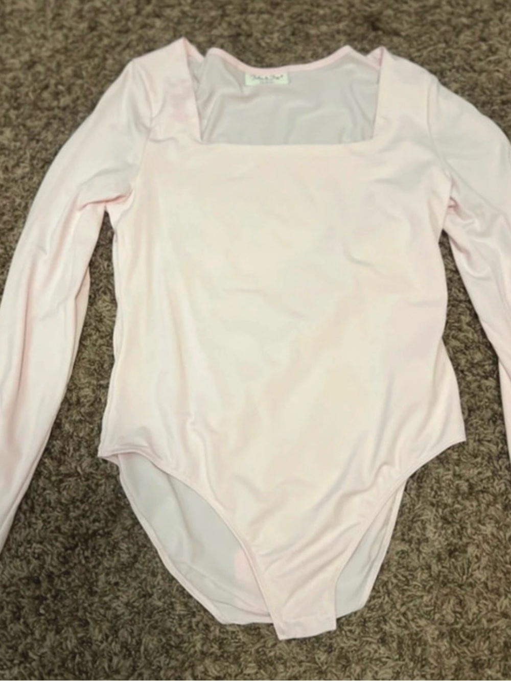 Pink Long Sleeve bodysuit